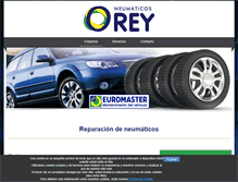 Tablet Screenshot of neumaticosreylugo.com